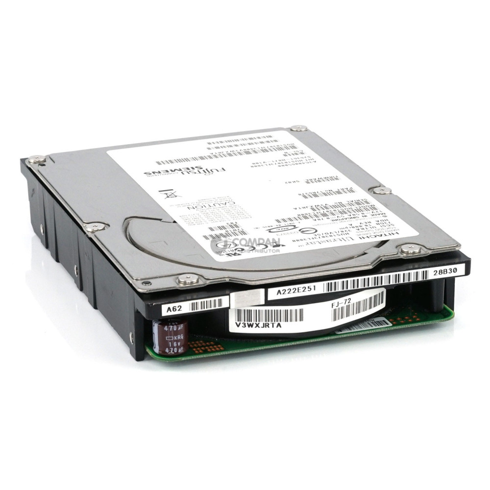 A3C4006500 FUJITSU HARD DRIVE 73GB 10K 3.5 U320 SCSI 80PIN